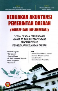 Kebijakan Akuntansi Pemerintah Daerah (Konsep dan Implementasi)