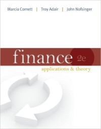 Finance : applications & theory