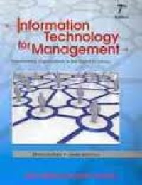 Information technology for management : transforming organizations in the digital economy