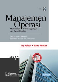 Manajemen Operasi : Manajemen Keberlangsungan dan Rantai Pasokan