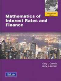 Mathematics of Interest Rate and Finance