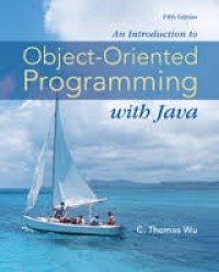 An introduction to object-oriented programming with Java